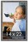 Textured Black Picture Frame - UV Acrylic, Foam Board Backing, Hanging Hardware
